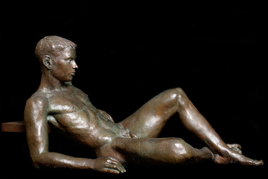 Eduardo 51 x 84 x 50 cm Bronze 