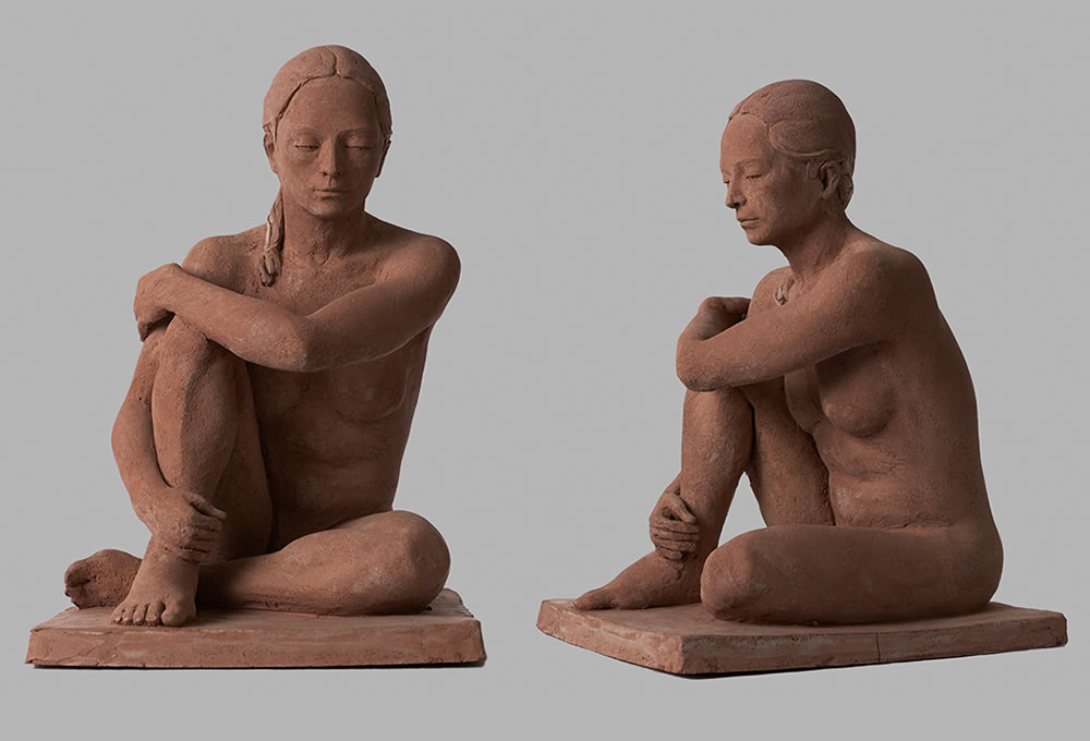 Carem (2013) Terracotta. 28x30x45 cm Expuesta en el Museo Europeo de Arte Moderno de Barcelona dentro de la exposición Un segle de escultura catalana (2013)